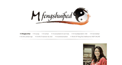 Desktop Screenshot of fengshuified.com